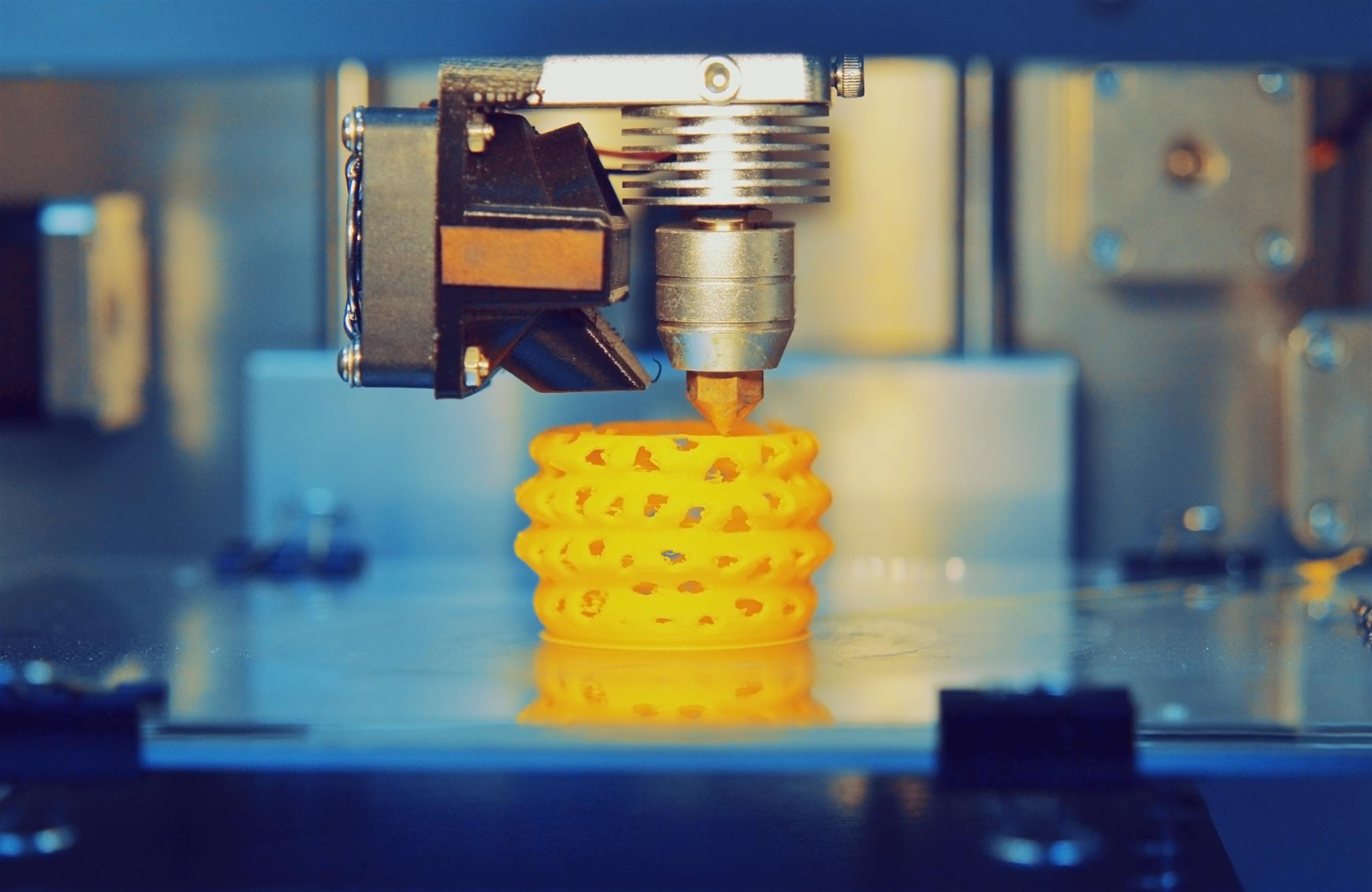 Peça final impressa em 3D